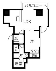 物件○○の間取り図