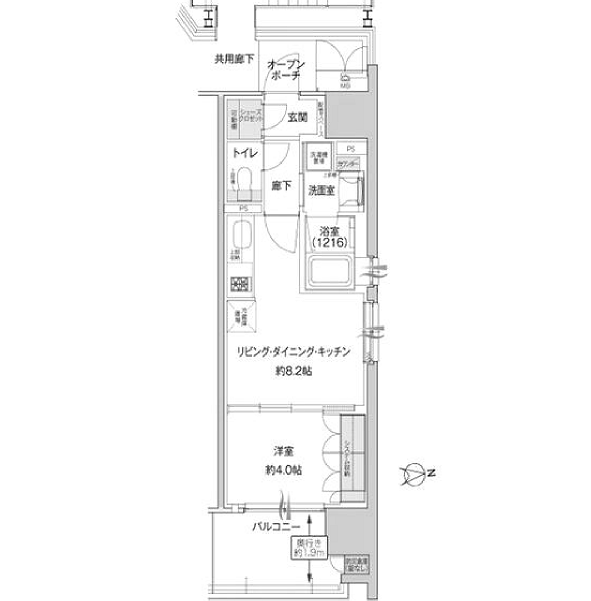 物件○○の間取り図