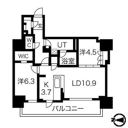 物件○○の間取り図