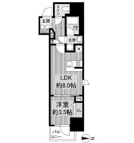 物件○○の間取り図