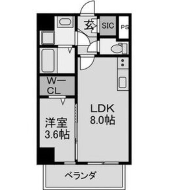 物件○○の間取り図