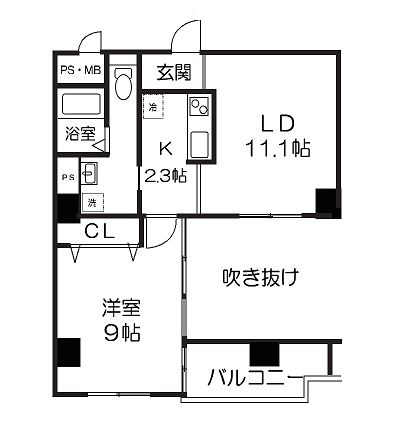 物件○○の間取り図