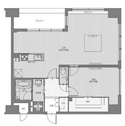 物件○○の間取り図