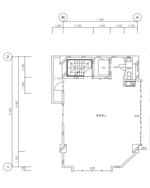 物件○○の間取り図