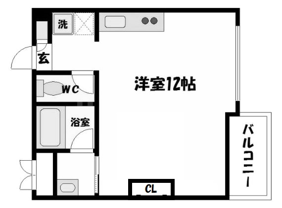 物件○○の間取り図