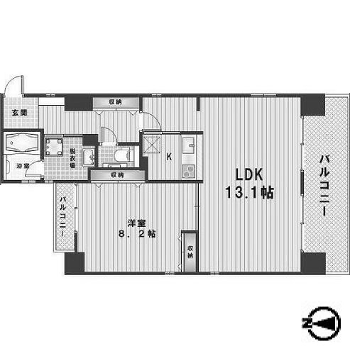 物件○○の間取り図