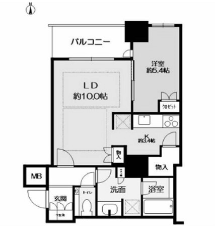 物件○○の間取り図