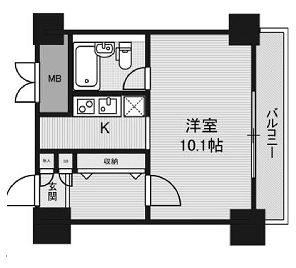 物件○○の間取り図