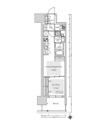 物件○○の間取り図