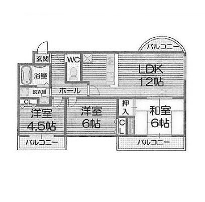 物件○○の間取り図