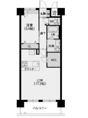 物件○○の間取り図