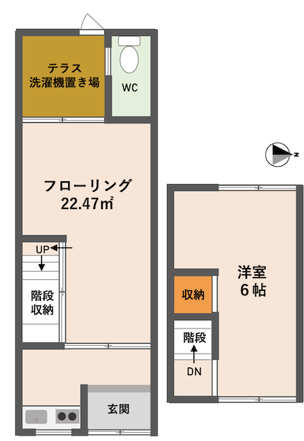 物件○○の間取り図