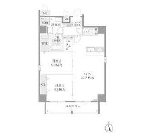 物件○○の間取り図