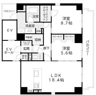 物件○○の間取り図