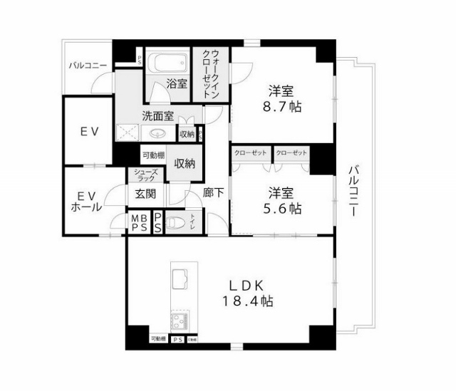 物件○○の間取り図