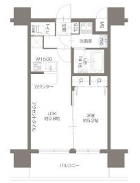 物件○○の間取り図