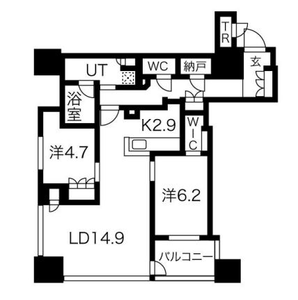 物件○○の間取り図