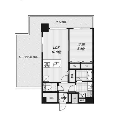 物件○○の間取り図