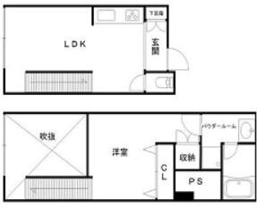 物件○○の間取り図