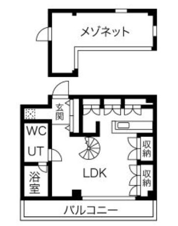 物件○○の間取り図