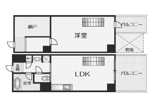 物件○○の間取り図