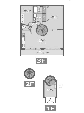 物件○○の間取り図