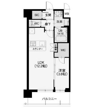 物件○○の間取り図