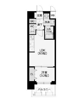 物件○○の間取り図