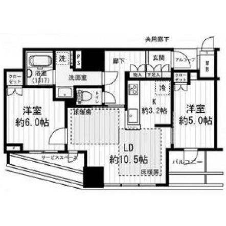 物件○○の間取り図