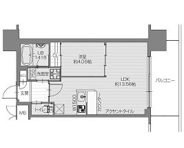 物件○○の間取り図