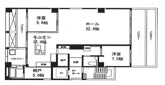 物件○○の間取り図