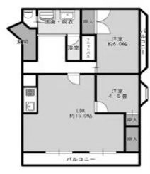 物件○○の間取り図