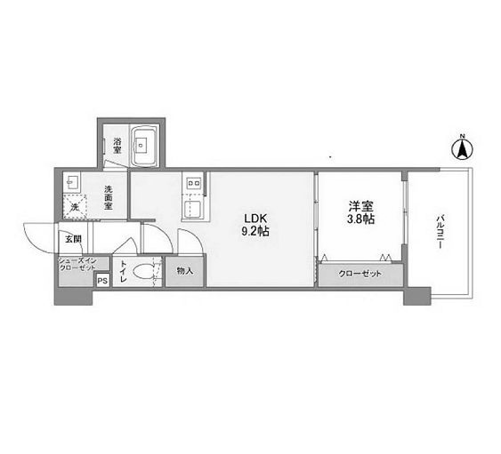 物件○○の間取り図