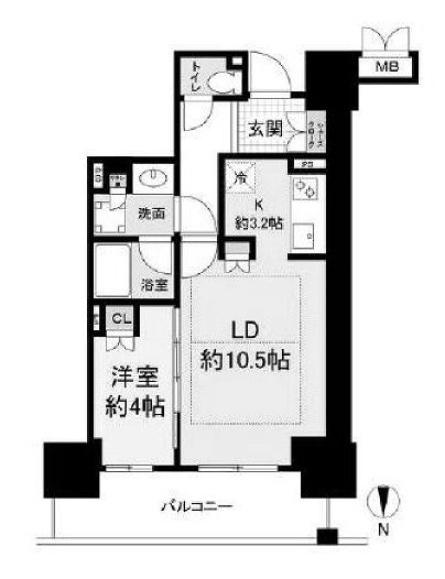物件○○の間取り図