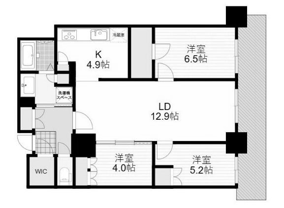 物件○○の間取り図