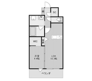 物件○○の間取り図