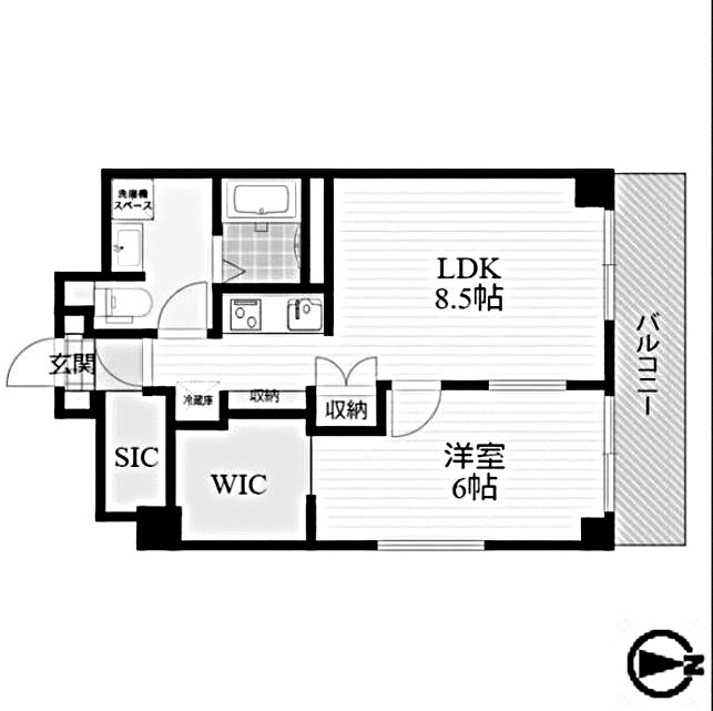 物件○○の間取り図