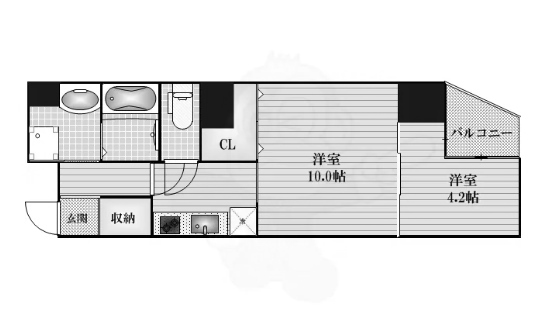 物件○○の間取り図