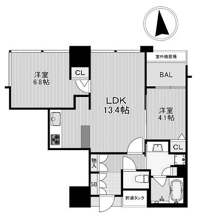 物件○○の間取り図