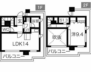 物件○○の間取り図
