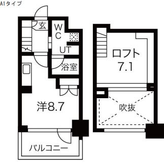 物件○○の間取り図