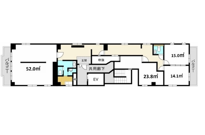 物件○○の間取り図
