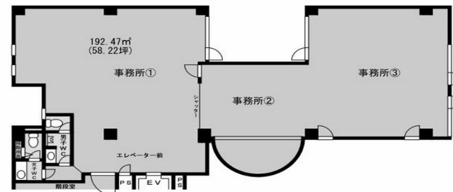 物件○○の間取り図
