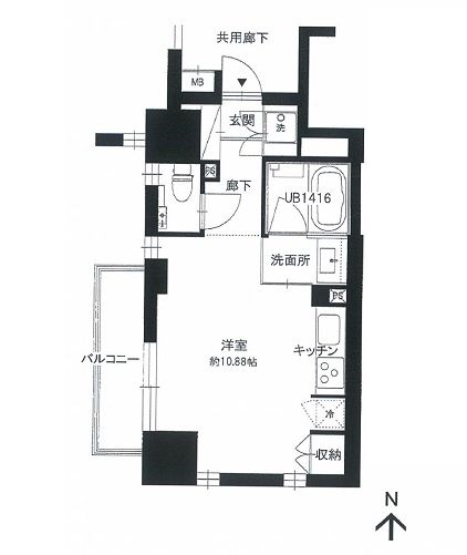 物件○○の間取り図