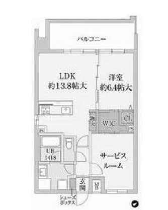 物件○○の間取り図