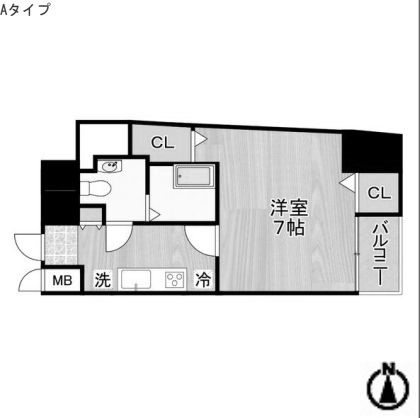 物件○○の間取り図