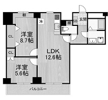 物件○○の間取り図