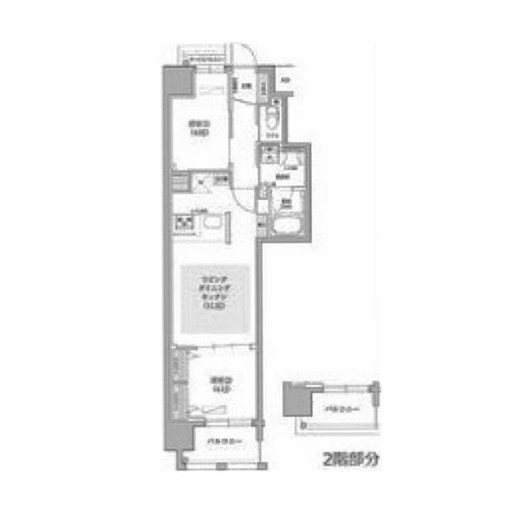 物件○○の間取り図