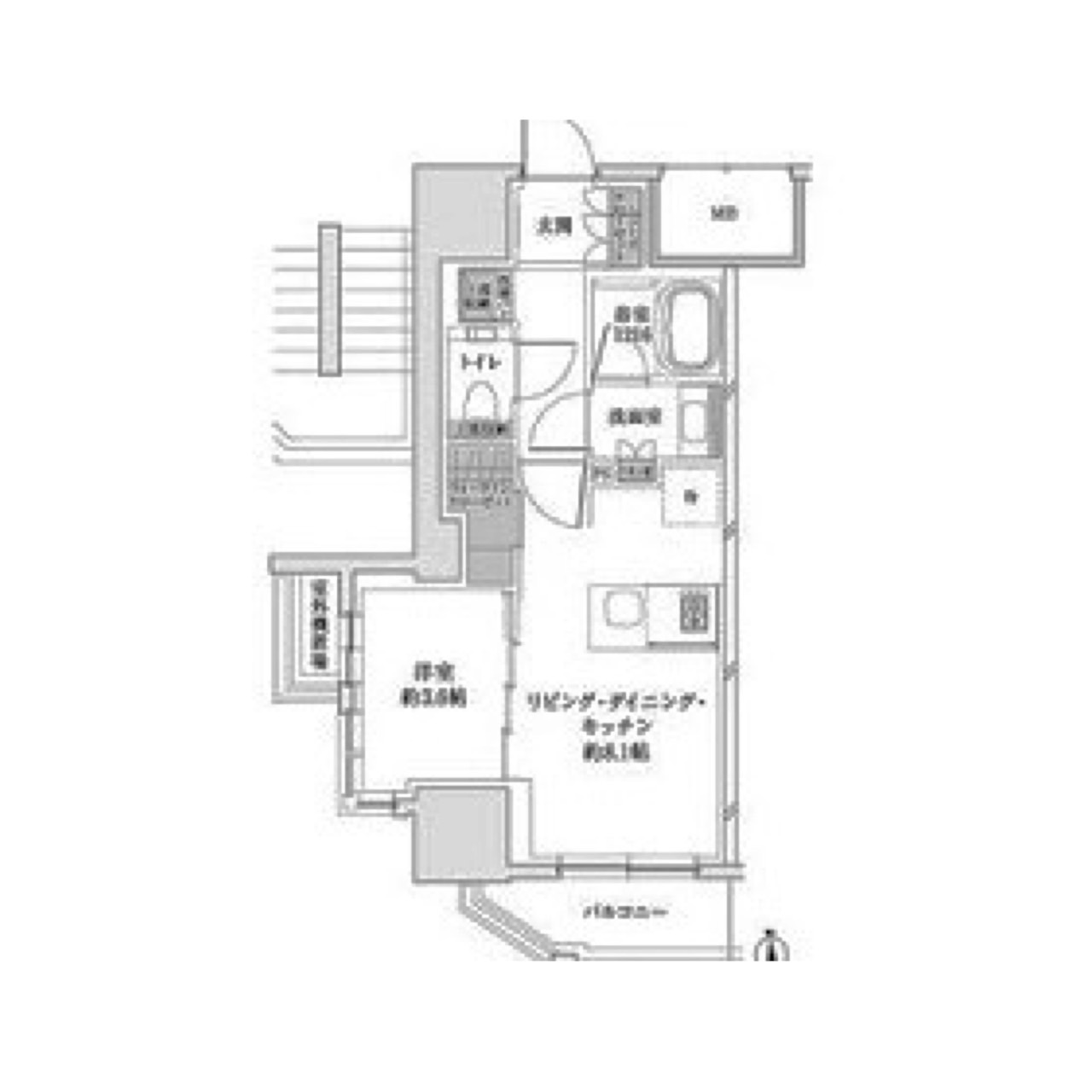 物件○○の間取り図