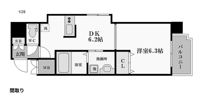 物件○○の間取り図